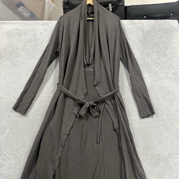 lunya Other - Lunya The Robe Organic Pima Cotton with Pockets Long Gray Loungewear Luxury